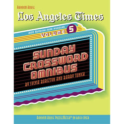 ISBN Los Angeles Times Sunday Crossword Omnibus, Volume 5 livre
