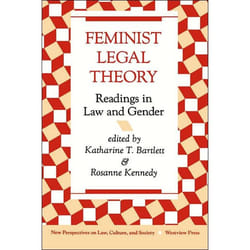 ISBN Feminist Legal Theory livre Loi Anglais Livre broché 446 pages