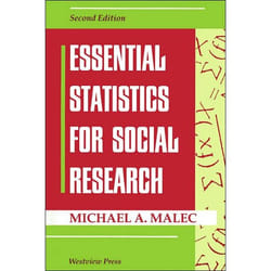ISBN Essential Statistics For Social Research livre Science & nature Anglais