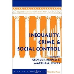 ISBN Inequality, Crime, And Social Control livre Science & nature Anglais