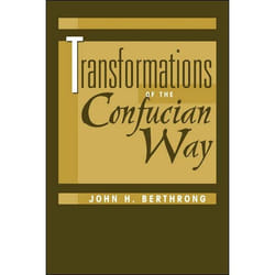 ISBN Transformations Of The Confucian Way livre Religion Anglais