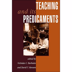 ISBN Teaching And Its Predicaments, Education, Anglais, Livre broché, 192 pages