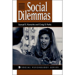 ISBN Social Dilemmas livre Education Anglais