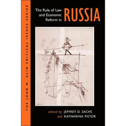 ISBN The Rule Of Law And Economic Reform In Russia livre histoire Anglais