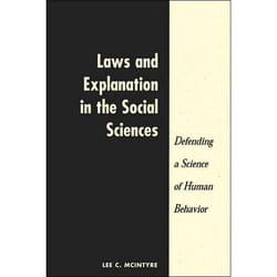 ISBN Laws And Explanation In The Social Sciences livre Education Anglais
