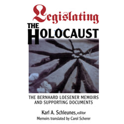 ISBN Legislating The Holocaust livre histoire Anglais Livre broché 208 pages
