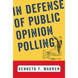 ISBN In Defense Of Public Opinion Polling livre politique Anglais