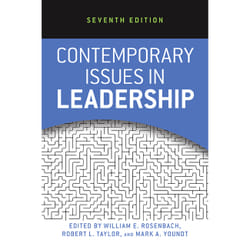 ISBN Contemporary Issues in Leadership livre politique Anglais