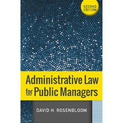 ISBN Administrative Law for Public Managers livre Littérature scientifique Anglais