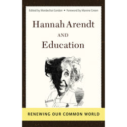 ISBN Hannah Arendt And Education