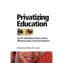 ISBN Privatizing Education