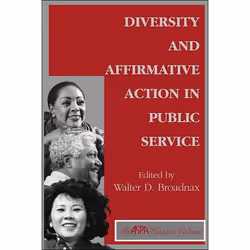 ISBN Diversity And Affirmative Action In Public Service, politique, Anglais, Livre broché, 496 pages