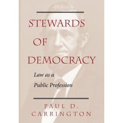 ISBN Stewards Of Democracy livre Loi Anglais Couverture rigide 320 pages