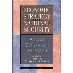 ISBN Economic Strategy And National Security livre politique Anglais Couverture rigide 416 pages