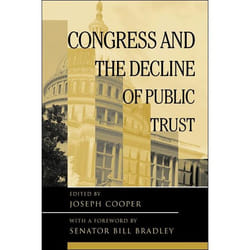 ISBN Congress and the Decline of Public Trust livre politique Anglais
