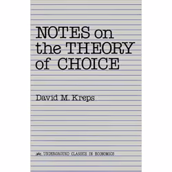 ISBN Notes On The Theory Of Choice, Économie, Anglais, Livre broché, 224 pages