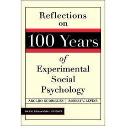 ISBN Reflections On 100 Years Of Experimental Social Psychology livre Psychologie Anglais Couverture rigide 264 pages