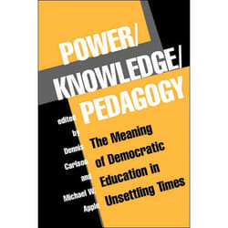 ISBN Power/Knowledge/Pedagogy livre Education Anglais Livre broché 368 pages