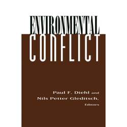 ISBN Environmental Conflict livre politique Anglais