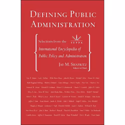 ISBN Defining Public Administration, politique, Anglais, Livre broché, 464 pages
