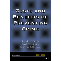 ISBN Costs and Benefits of Preventing Crime livre Littérature scientifique Anglais