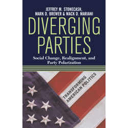 ISBN Diverging Parties livre politique Anglais