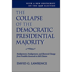 ISBN The Collapse Of The Democratic Presidential Majority livre Littérature scientifique Anglais