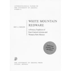 UBC Press White Mountain Redware livre