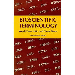 UBC Press Bioscientific Terminology livre