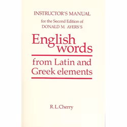UBC Press English Words Instructor's Manual, Livre broché, 256 pages