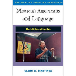 UBC Press Mexican Americans and Language livre