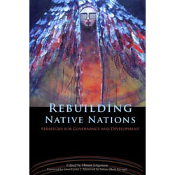 UBC Press Rebuilding Native Nations livre