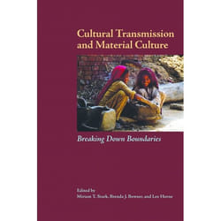 UBC Press Cultural Transmission and Material Culture livre Couverture rigide