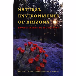 UBC Press Natural Environments of Arizona, Livre broché, 208 pages