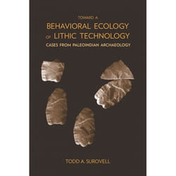 UBC Press Toward a Behavioral Ecology of Lithic Technology livre Couverture rigide