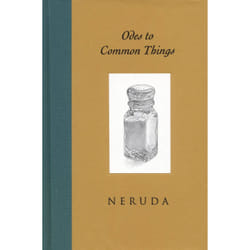 ISBN Odes to Common Things livre poésie Anglais Couverture rigide