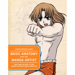 ISBN Basic Anatomy for the Manga Artist, Livre broché, 160 pages