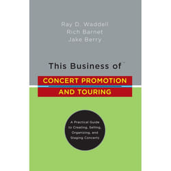 ISBN This Business of Concert Promotion and Touring livre Couverture rigide