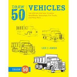 ISBN Draw 50 Vehicles livre
