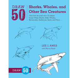 ISBN Draw 50 Sharks, Whales, and Other Sea Creatures livre