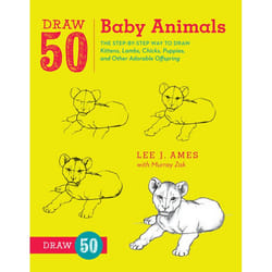ISBN Draw 50 Baby Animals livre