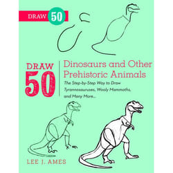 ISBN Draw 50 Dinosaurs and other Prehistoric Animals livre