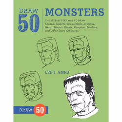 ISBN Draw 50 Monsters, Livre broché, 64 pages