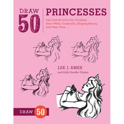 ISBN Draw 50 Princesses livre