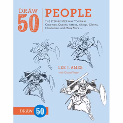 ISBN DRAW 50 PEOPLE, Livre broché, 64 pages