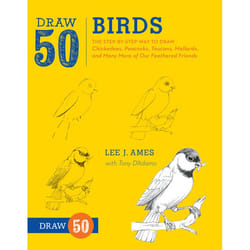 ISBN Draw 50 Birds livre