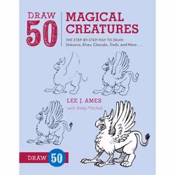 ISBN Draw 50 Magical Creatures, Livre broché, 64 pages