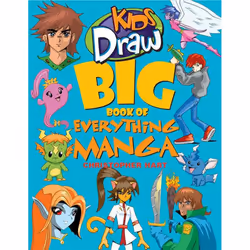 ISBN Kids Draw Big Book of Everything Manga, Anglais, Livre broché, 256 pages