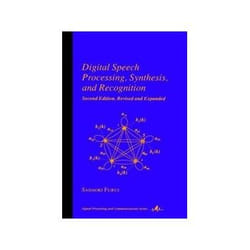 ISBN Digital Speech Processing Synthesis and Recognation 2E livre Education Anglais Couverture rigide