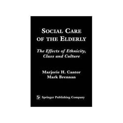 ISBN Social Care Of The Elderly: The Effects of Ethnicity, Class and Culture livre société Anglais Couverture rigide